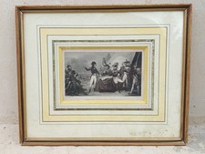 Gravure encadrée bonaparte d'occasion  France