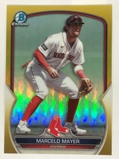 Usado, 2023 Bowman Chrome Marcelo Mayer BCP-210 ouro 18/50 Boston Red Sox comprar usado  Enviando para Brazil