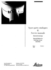 Manuale manutenzione leitz usato Manuale manutenzione leitz usato  Spedire a Italy