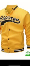 Yellow varsity jacket for sale  ARDGAY