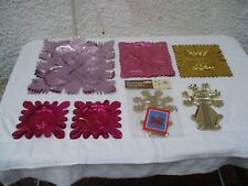 Pcs christmas foil for sale  WIRRAL