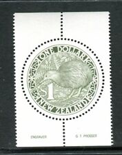 Usado, 1988 Nova Zelândia - $1 Round Green Kiwi Definitivo MUH  comprar usado  Enviando para Brazil