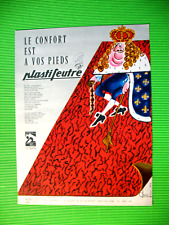 Publicite presse plastifeutre d'occasion  Mazamet