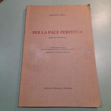 Kant per pace usato  Roma