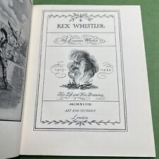 1948 rex whistler for sale  WATERLOOVILLE