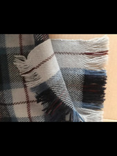 Blue checked tartan for sale  FALMOUTH