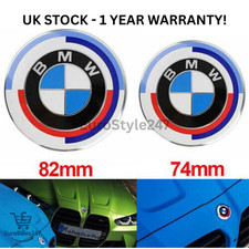 Bmw badge 82mm for sale  HAYES