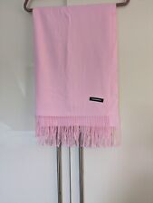 Pink cashmere wrap. for sale  GODALMING