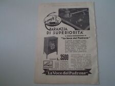 Advertising pubblicità 1931 usato  Salerno