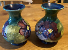 Vintage pair moorcroft for sale  WAKEFIELD
