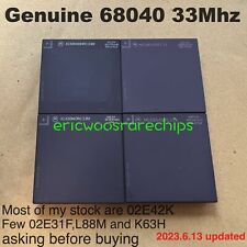 Motorola 68040 XC68040RC33M ou MC68040RC33A Vintage CPU 33MHz x 1pc, usado comprar usado  Enviando para Brazil