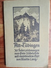 Alt tübingen federzeichnungen gebraucht kaufen  Böblingen