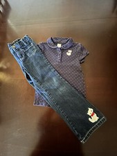Usado, CONJUNTO POLO BORDADO KITTY JEANS GYMBOREE HOMECOMING KITTY OUTLET TAMANHO 6 comprar usado  Enviando para Brazil