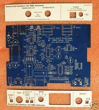 DESIGN ATUALIZADO: PCB FAÇA VOCÊ MESMO + painéis - Interface de placa de som / voltímetro RMS, usado comprar usado  Enviando para Brazil