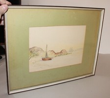 Vintage framed water for sale  Attleboro