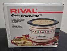 Rival fiesta crock for sale  Oklahoma City