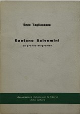 Gaetano salvemini biografico usato Gaetano salvemini biografico usato  Italia