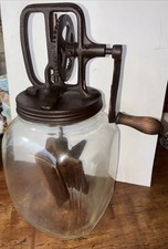 glass jar butter churn for sale  The Villages