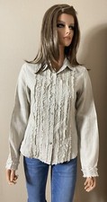 Chemise chemisier beige d'occasion  Castelnau-de-Médoc
