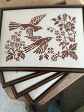 Kreuzstichbilder holzrahmen ja gebraucht kaufen  Waldheim