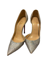 Christian louboutin silver d'occasion  Expédié en Belgium
