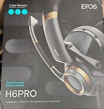 Fone de Ouvido EPOS Audio H6PRO FECHADO ACÚSTICO para Jogos OURO CAIXA ABERTA comprar usado  Enviando para Brazil