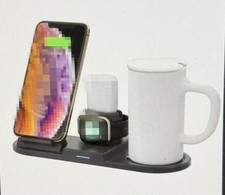 CARREGADOR SEM FIO RÁPIDO GENÉRICO 55°C CANECA AQUECEDOR TERMOSTÁTICO MODELO: N39/PRETO comprar usado  Enviando para Brazil