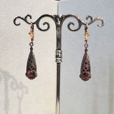 Granat hrringe granatschmuck gebraucht kaufen  Pforzheim