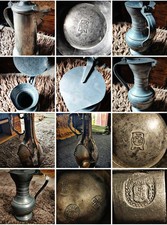 Zinngefäße zinnkrüge punzen gebraucht kaufen  Lahr