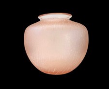 Vase verre givré d'occasion  Saverne
