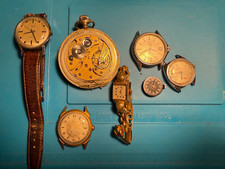 Lot montres vintage d'occasion  Sainte-Suzanne