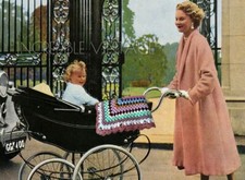Vintage crochet wool for sale  LONDON