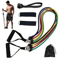 Widerstandsbänder Fitnessbänder 11tlg Gymnastikband Resistance Expander Set Yoga comprar usado  Enviando para Brazil