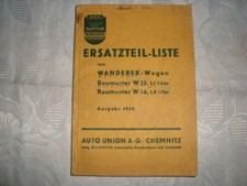 Wanderer ersatzteilliste ldtim gebraucht kaufen  Treuen