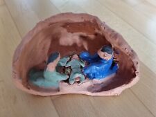 Keramik ton krippe gebraucht kaufen  Wörth