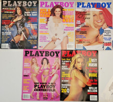 Five playboy magazines for sale  Big Bear Lake