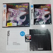 Pokemon Pearl versão DS Nintendo Game COMPLETE PAL AUS estojo de jogo e manual comprar usado  Enviando para Brazil