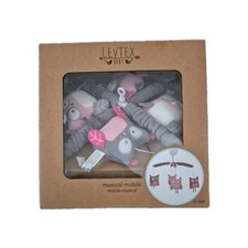 Corujas cinza rosa móvel musical bebê Levtex comprar usado  Enviando para Brazil