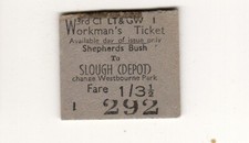 Railway ticket gwr for sale  MIDHURST