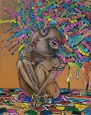 Bild handgemalt leinwand gebraucht kaufen  Seevetal