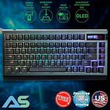 Teclado para jogos Razer Blackwidow V4 Pro 75% sem fio [interruptores táteis laranja]🐍, usado comprar usado  Enviando para Brazil