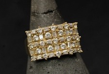 gold diamonique ring for sale gold diamonique ring for sale LEEDS