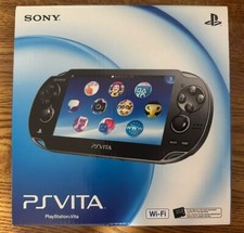 NOVO Preto Cristal Sony PS Vita Wi-Fi (PCH-1001) OLED US NTSC PlayStation comprar usado  Enviando para Brazil