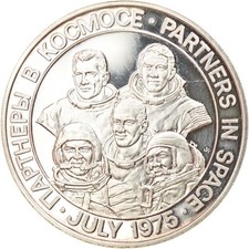 Médaille apollo soyouz d'occasion  Lille-