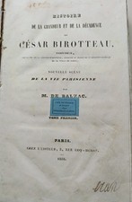 cesar birotteau balzac d'occasion cesar birotteau balzac d'occasion Issy-les-Moulineaux