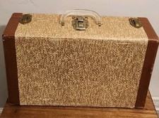 Vintage paperboard suitcase for sale  Sheboygan Falls