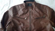 Faux leather jacket for sale  BELFAST