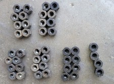 9/16 FORD TUERCAS (44) ORIGINALES OEM DESPEGUES DE 1986 F250 SE ADAPTA A OTROS AÑOS ETC segunda mano  Embacar hacia Mexico