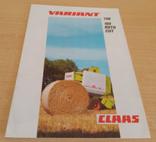 Claas variant round for sale  TEWKESBURY