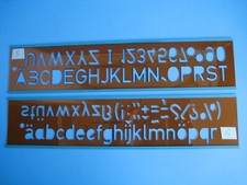 Schrift schablonensatz standar gebraucht kaufen  Wuppertal